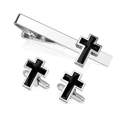 cufflink and tie bar
