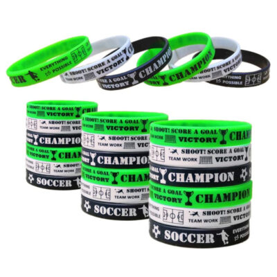 soccer sports wristbands