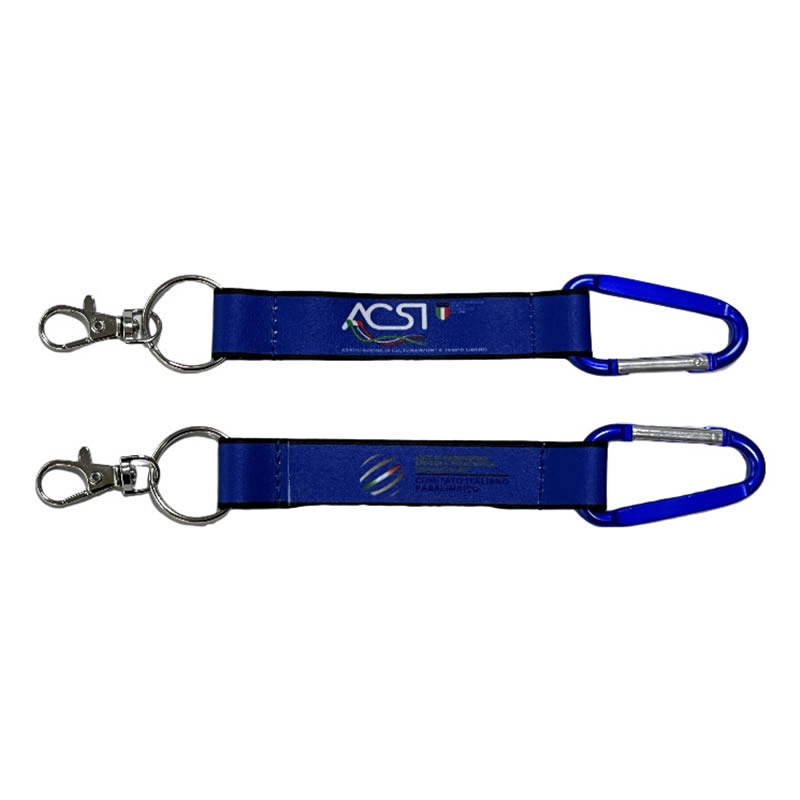 Custom Carabiner Keychain with Lanyard Custom Carabiner Keychain with Lanyard