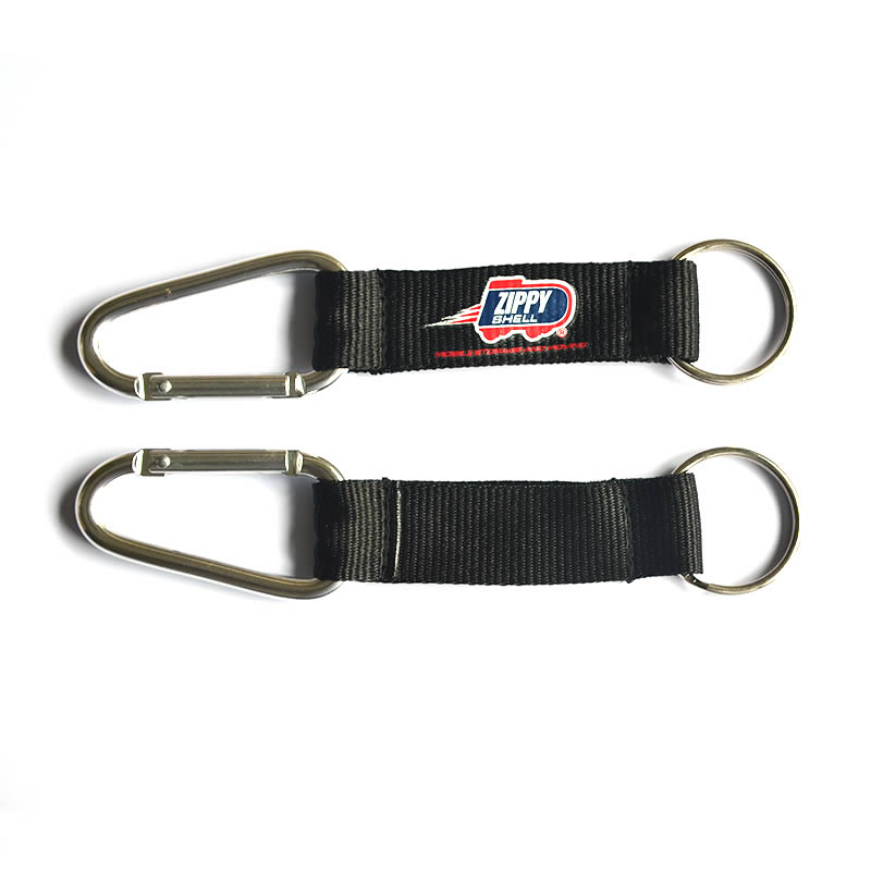 Custom Carabiner Keychain with Lanyard Custom Carabiner Keychain with Lanyard