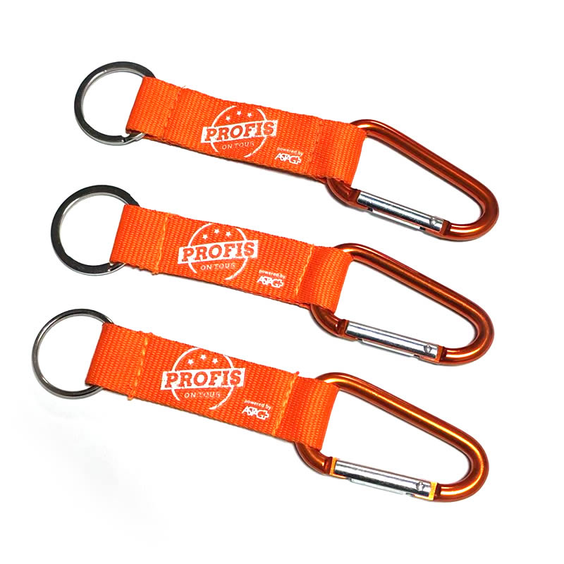 Custom Carabiner Keychain with Lanyard Custom Carabiner Keychain with Lanyard