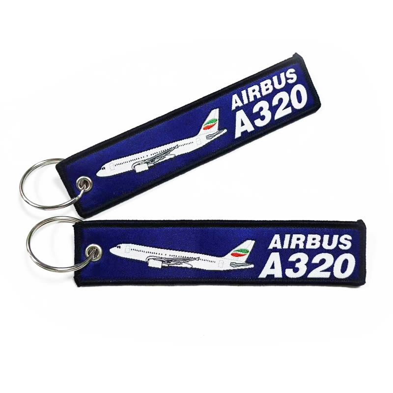 Fabric Embroidered Keychain Fabric Embroidered Keychain