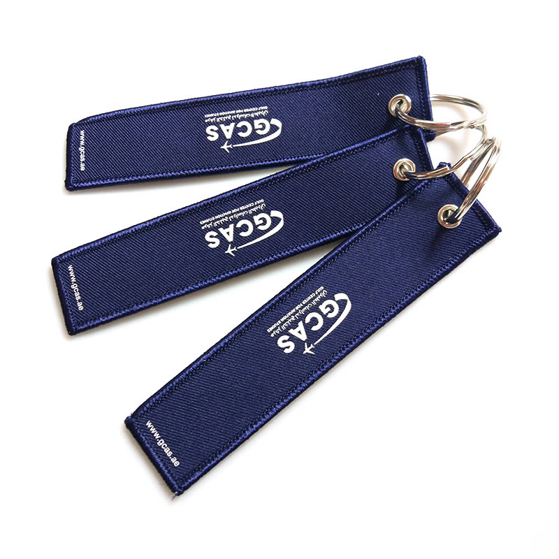 Fabric Embroidered Keychain Fabric Embroidered Keychain