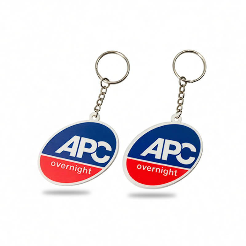 Custom 2D Soft PVC Keychains