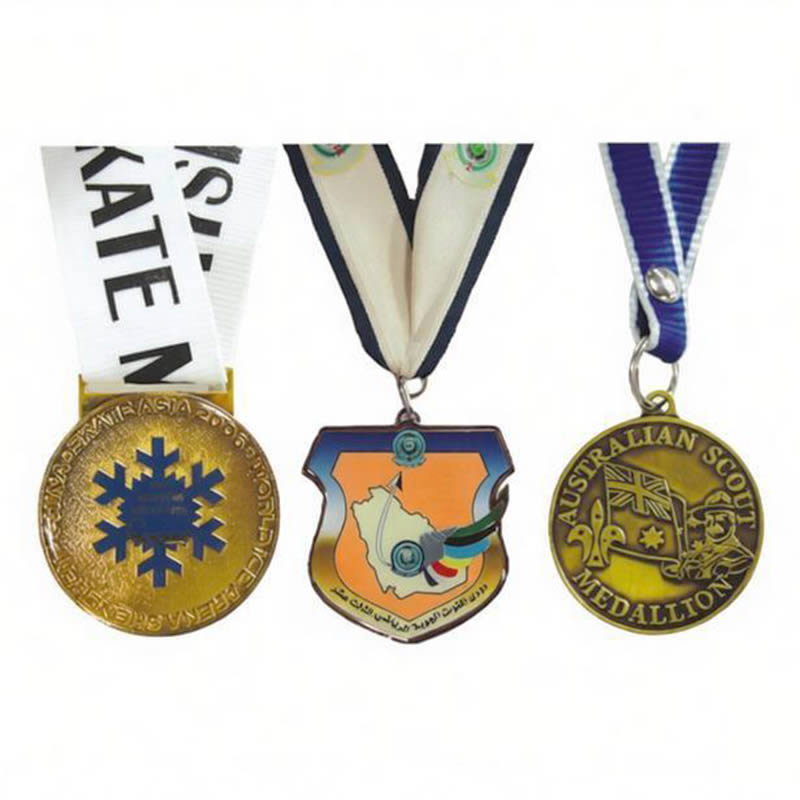 Ribbon Coin Medallion Custom Logo Ribbon Coin Medallion Custom Logo