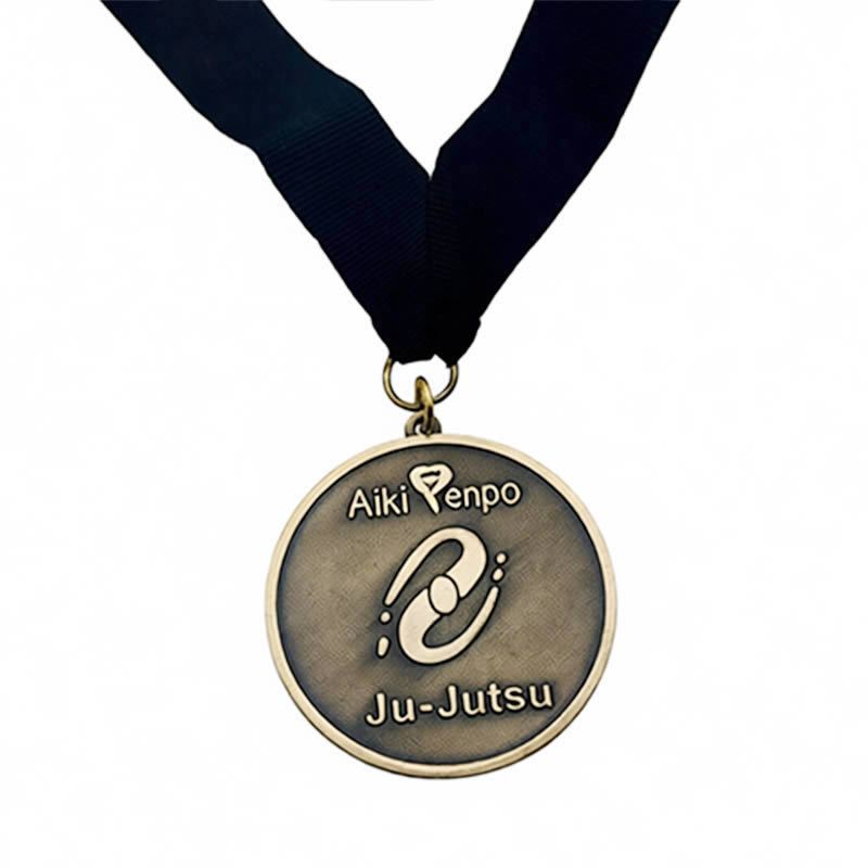 Ribbon Coin Medallion Custom Logo Ribbon Coin Medallion Custom Logo