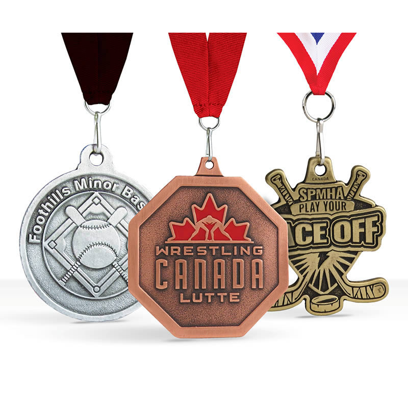 Ribbon Coin Medallion Custom Logo Ribbon Coin Medallion Custom Logo