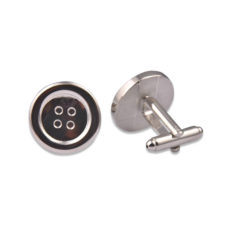Custom Classic Metal Cufflinks for Men